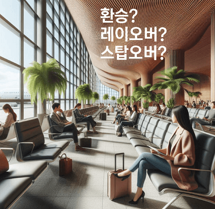 경유와 환승, 레이오버 그리고 필요한 이유