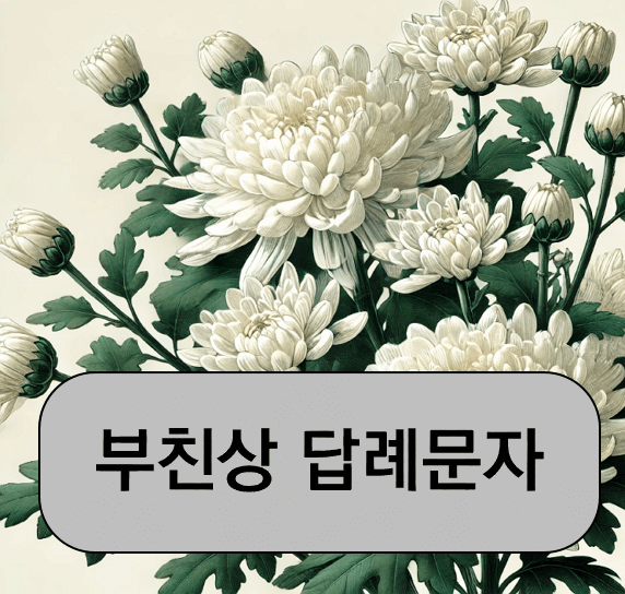 [최신] 부친상 답례문자의 정석 - 감사와 예의를 담은 최신 문구 모음