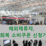 민생회복 소비쿠폰, 해외에서도 받을 수 있을까? 재외국민·체류자 완벽 가이드